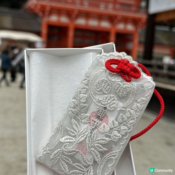 京都最美夢幻蕾絲御守💗