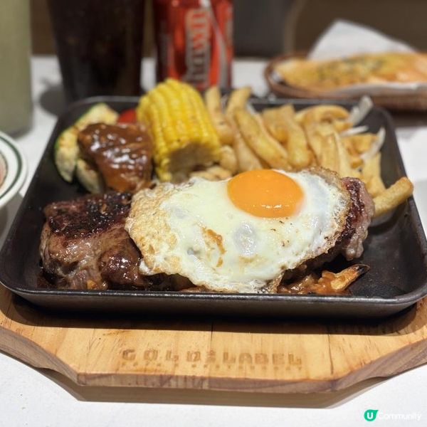 邪惡打卡美金食必食的港式牛扒餐🏅