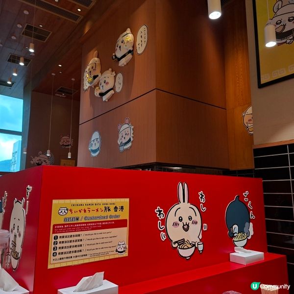 ✨️高人氣Chiikawa拉麵店😍Chiikawa粉絲必食