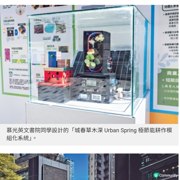 中學生創意方案走進社區作品應對社會問題展現關懷