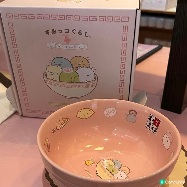 🩷超可愛😍期間限定💁🏻‍♀️角落生物登陸左富山麵家呀