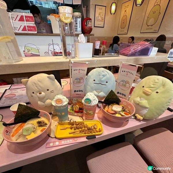 🩷超可愛😍期間限定💁🏻‍♀️角落生物登陸左富山麵家呀