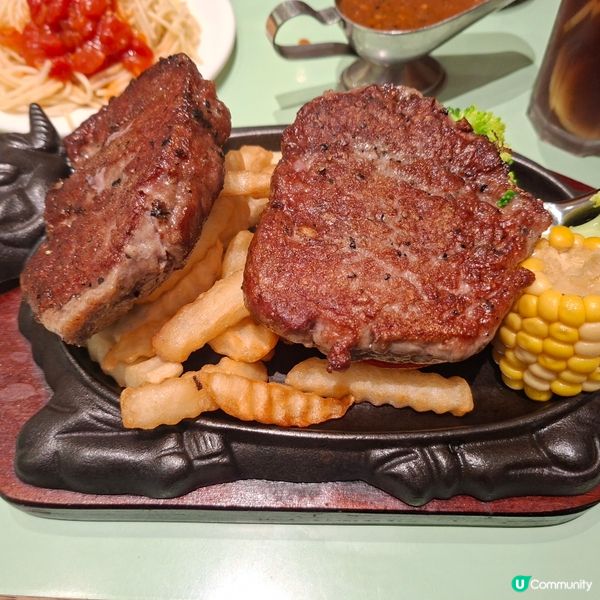 荳子冰室鐵板餐🤤懷舊啫喱糖超正😋肉眼牛柳必試😍