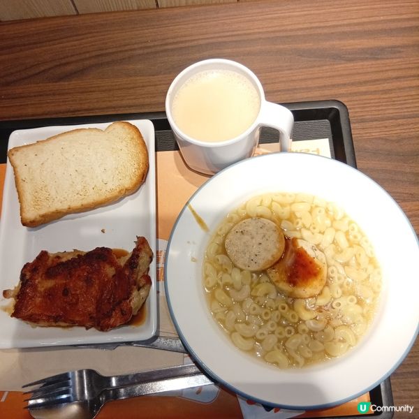 朝早必食！大快活早餐😋抵食夾大件！💪