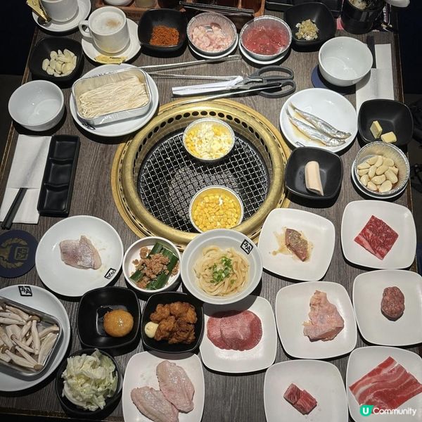 🥳多款燒肉配自製牛角飯🩷好飽呀