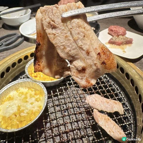 🥳多款燒肉配自製牛角飯🩷好飽呀