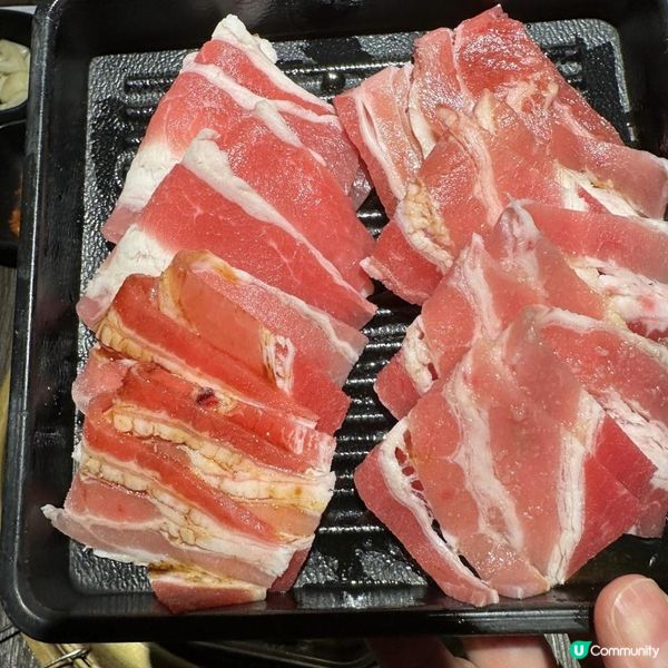🥳多款燒肉配自製牛角飯🩷好飽呀