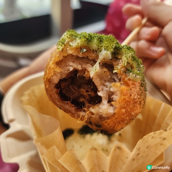 香港街頭都有好味即炸地瓜球！✨️🥰😋