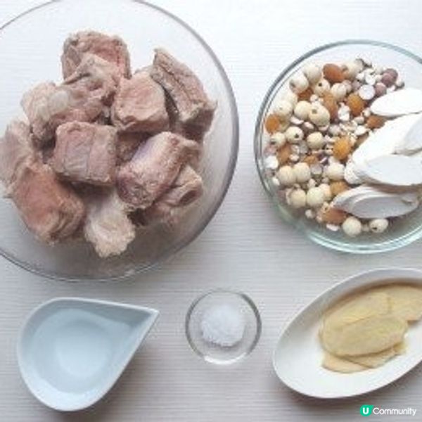 四神排骨湯

