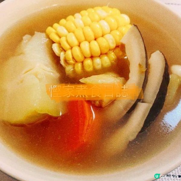 佛手瓜 紅蘿蔔無花果豬湯
