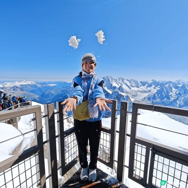 南針峰🪡🏔近觀歐洲之顛"白朗峰🏔