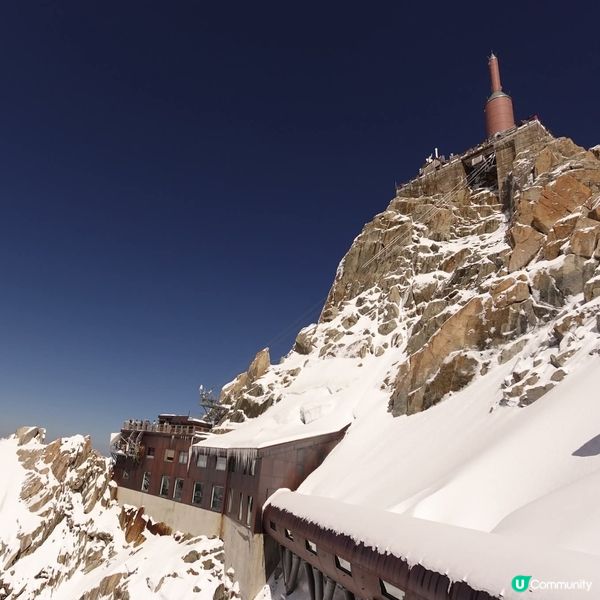 南針峰🪡🏔近觀歐洲之顛"白朗峰🏔