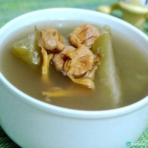 佛手瓜日月魚湯

