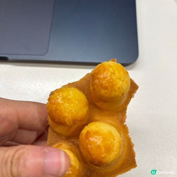 【港式小食新體驗！菠蘿包雞蛋仔😋】