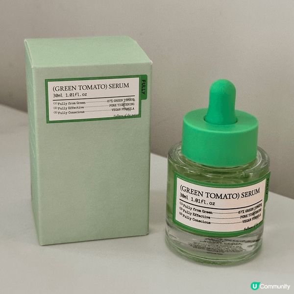 最近就俾我發現到韓國Olive Young熱銷既「綠番茄精華...