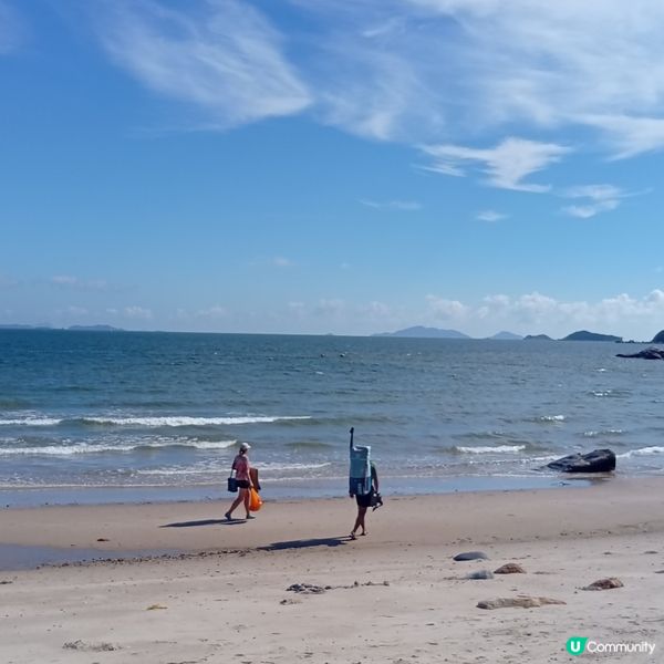 厭倦都市？🌊 塘福泳灘Chill下啦！🏖️ 享受