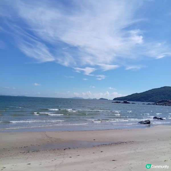 厭倦都市？🌊 塘福泳灘Chill下啦！🏖️ 享受