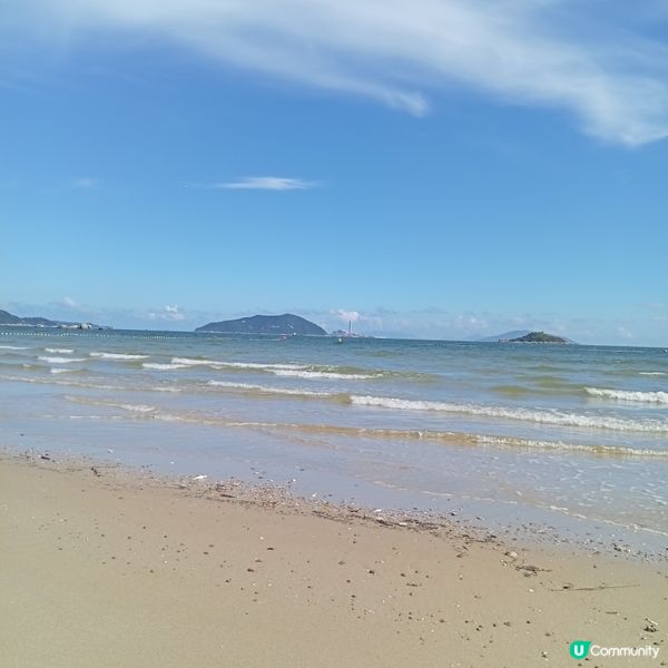 厭倦都市？🌊 塘福泳灘Chill下啦！🏖️ 享受