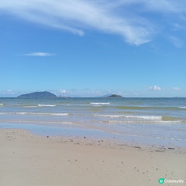 厭倦都市？🌊 塘福泳灘Chill下啦！🏖️ 享受