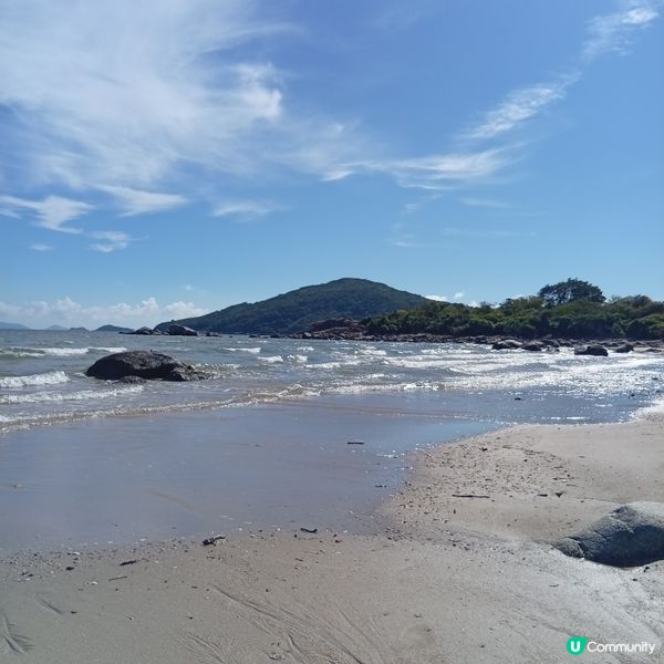 厭倦都市？🌊 塘福泳灘Chill下啦！🏖️ 享受