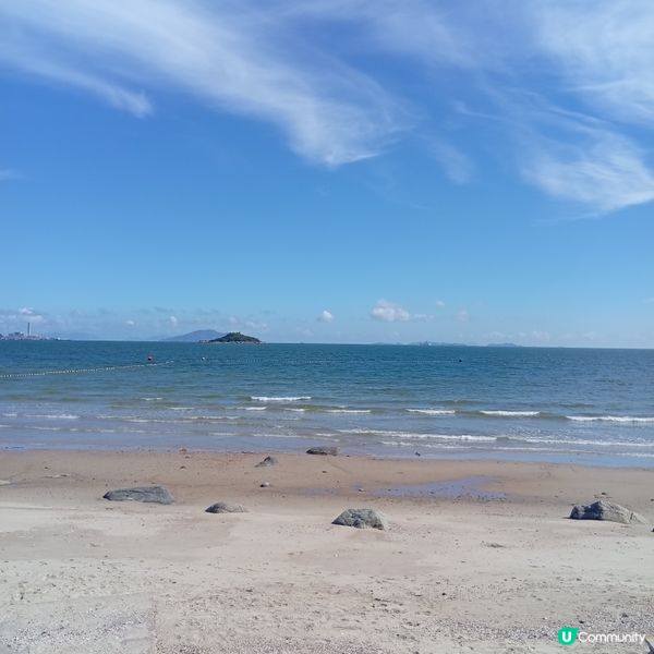 厭倦都市？🌊 塘福泳灘Chill下啦！🏖️ 享受