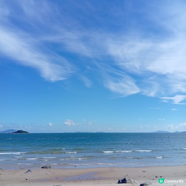 厭倦都市？🌊 塘福泳灘Chill下啦！🏖️ 享受