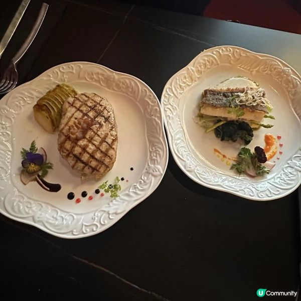 擺盤好有心思而又好味嘅法國菜🇫🇷 原隻海膽雪糕超有驚喜