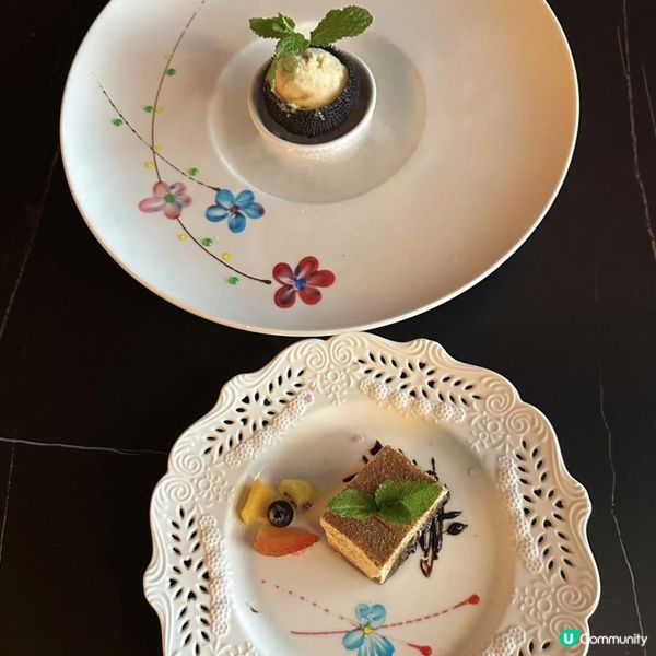 擺盤好有心思而又好味嘅法國菜🇫🇷 原隻海膽雪糕超有驚喜