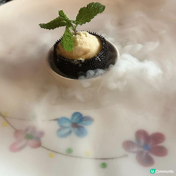 擺盤好有心思而又好味嘅法國菜🇫🇷 原隻海膽雪糕超有驚喜