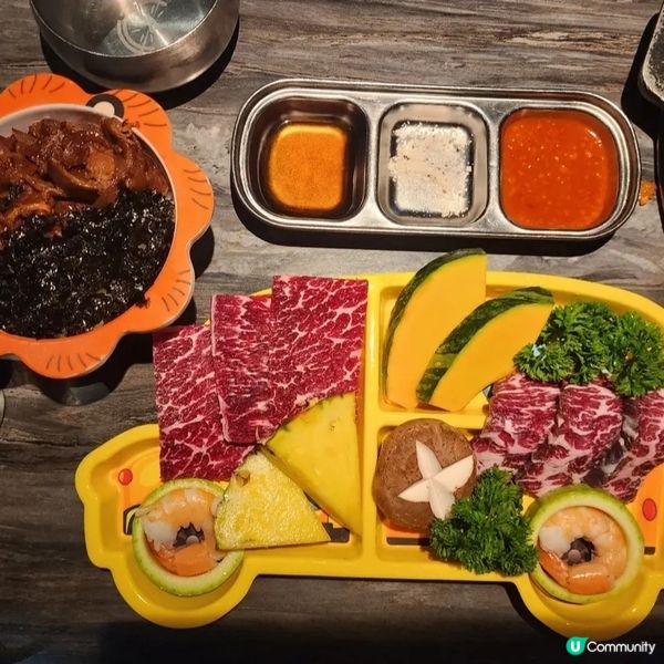 炑八韓烤親子餐廳🤩！韓風設計+燒肉好味！超推！