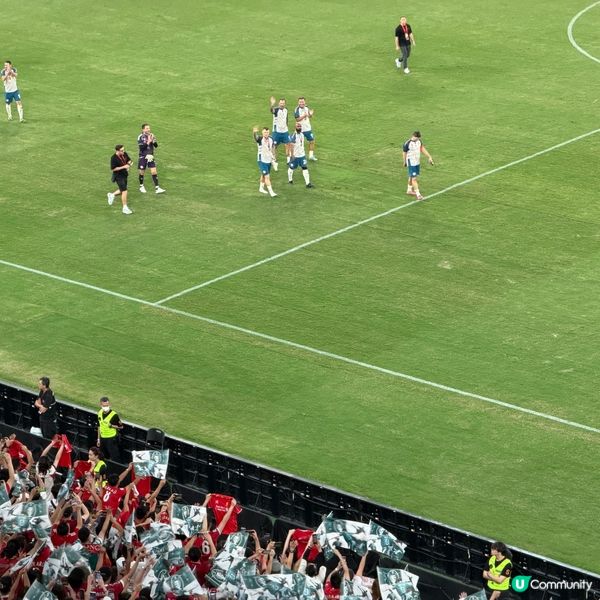 雙紅會重現！現場睇波超正🔥 感受熱情！⚽️