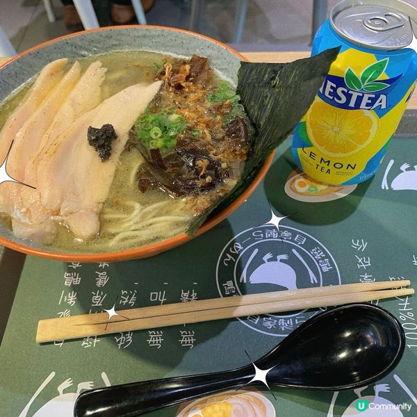 將軍澳｜味道一般新開拉麵店🍜