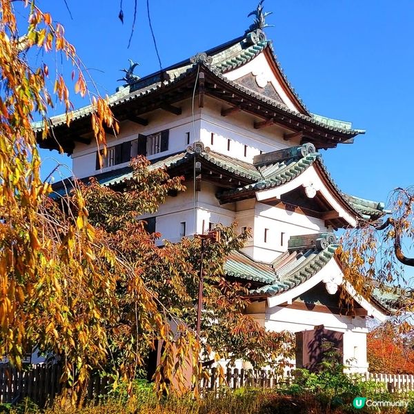 日本紅葉🍁弘前城！江戶時代🏯遺址！ 