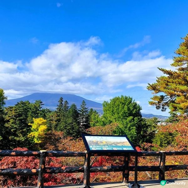 日本紅葉🍁弘前城！江戶時代🏯遺址！ 