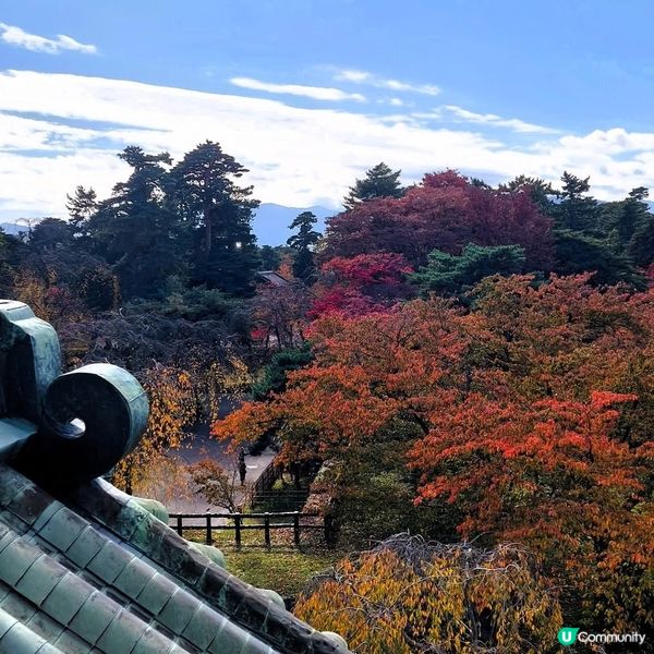 日本紅葉🍁弘前城！江戶時代🏯遺址！ 
