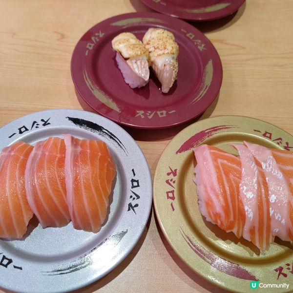 🍣壽司郎快閃優惠🔥$22超肥美生三文魚腩三貫💜