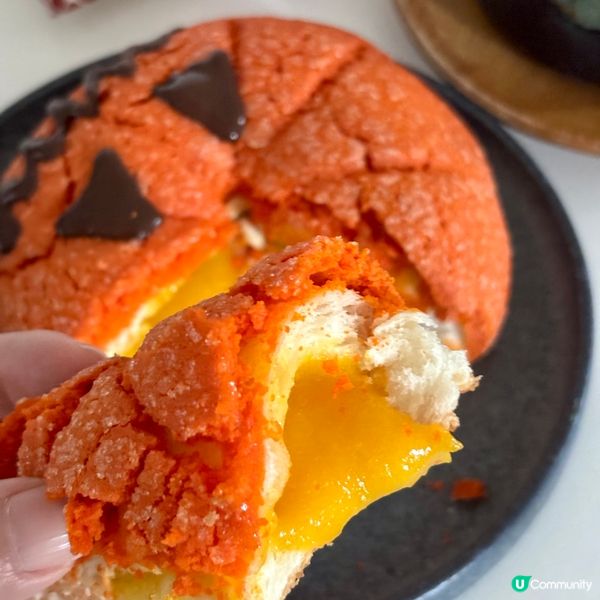 薄荷朱古力菠蘿包 🤤 萬聖節限定🎃！