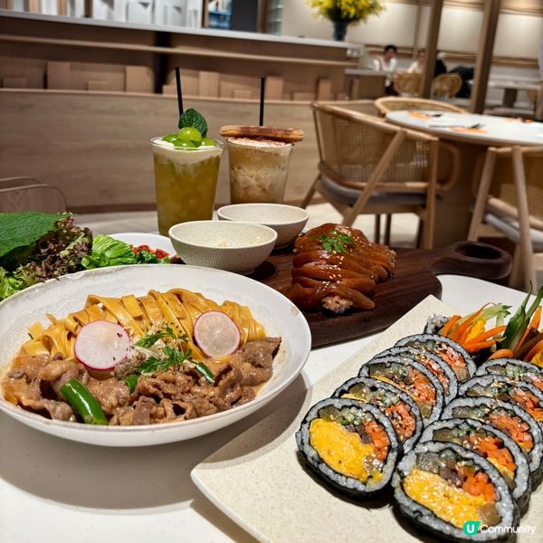 旺角•渡假風柑橘cafe 開心果蜜糖窩夫