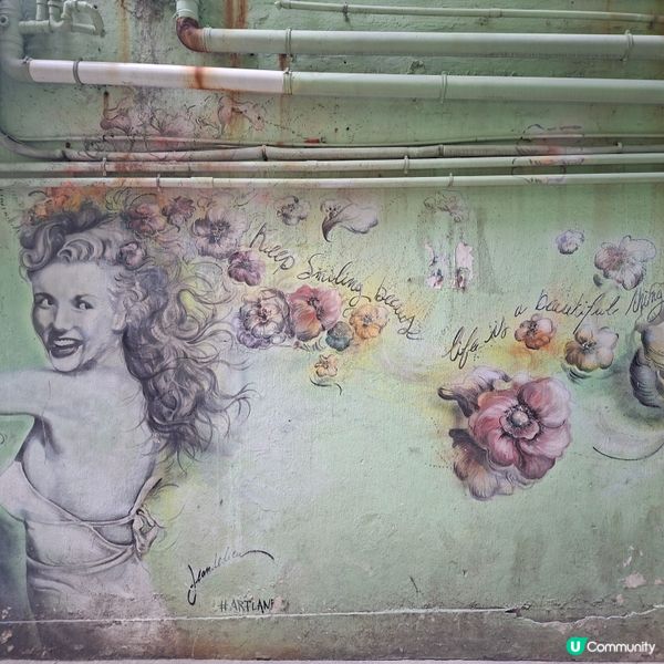 藝里坊打卡📸超高質壁畫靚到爆🤩