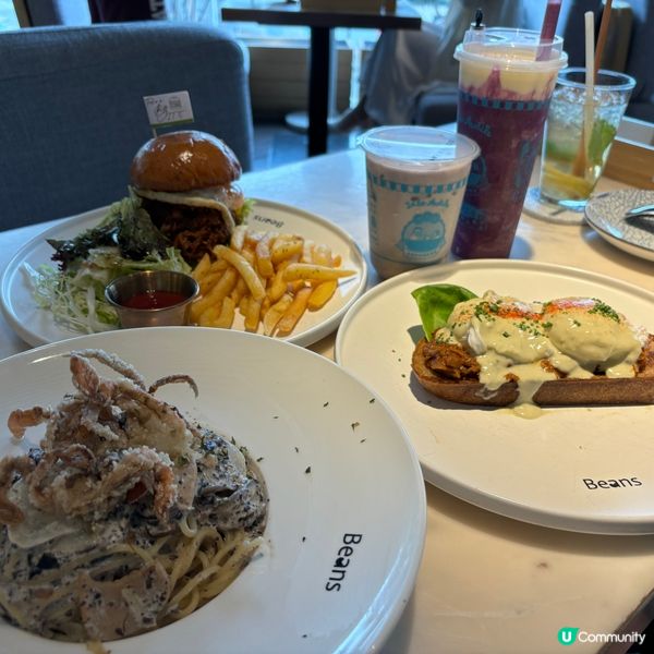 將軍澳荳子下午茶😋！排隊都值！