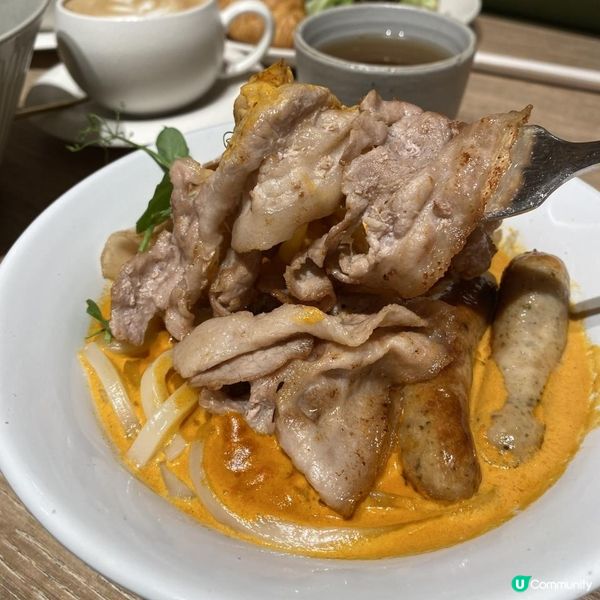 🌾禪意庭園風🌳嘆豚肉特濃蝦湯烏冬🦐