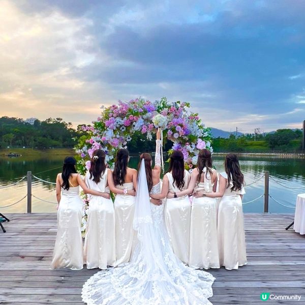 小白鷺餐廳婚禮！靚到爆！😍