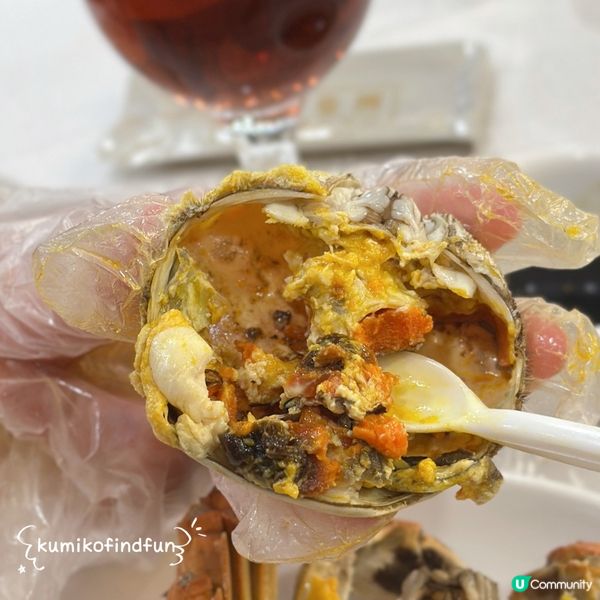 大閘蟹🦀！$438食到爆！🤤 蟹黃自由實現！