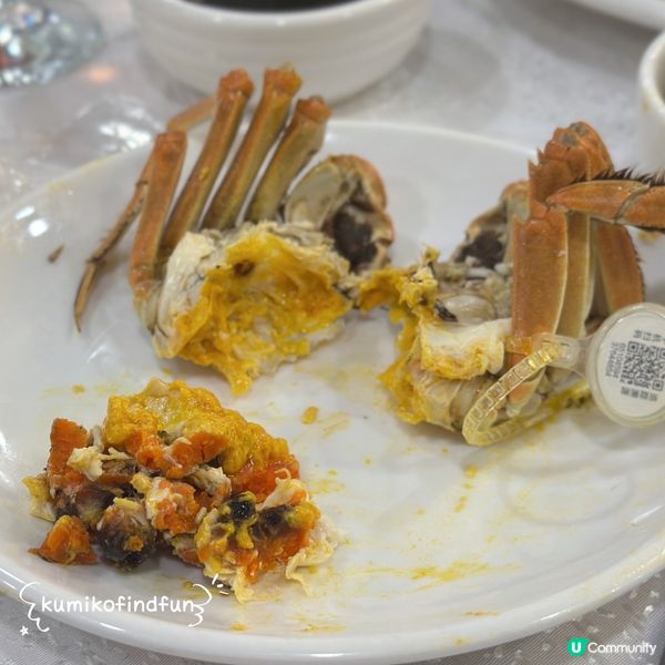 大閘蟹🦀！$438食到爆！🤤 蟹黃自由實現！