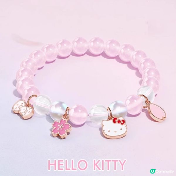 Sanrio1 0款水晶手鏈💎合金手作！🤩