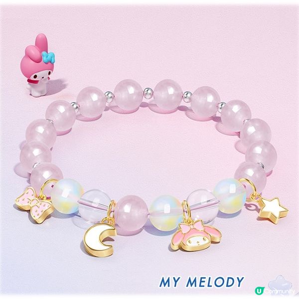 Sanrio1 0款水晶手鏈💎合金手作！🤩