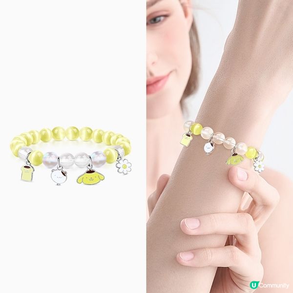 Sanrio1 0款水晶手鏈💎合金手作！🤩