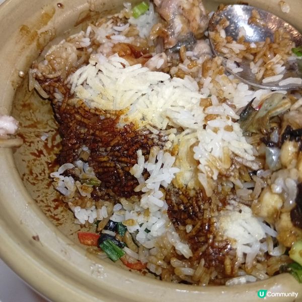 嚐囍煲仔飯🤤！飯焦香氣撲鼻😋！