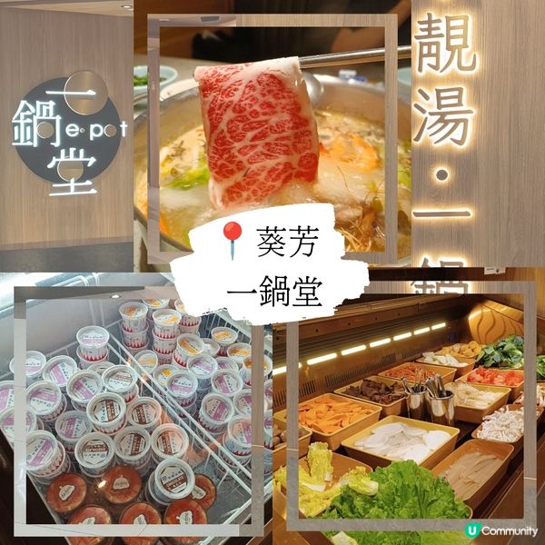 一鍋堂放題🤤！和牛+海鮮任食！😋