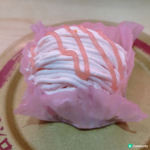 🍑壽司郎必食神級甜品🔥超Creamy白桃蒙布朗蛋糕💜